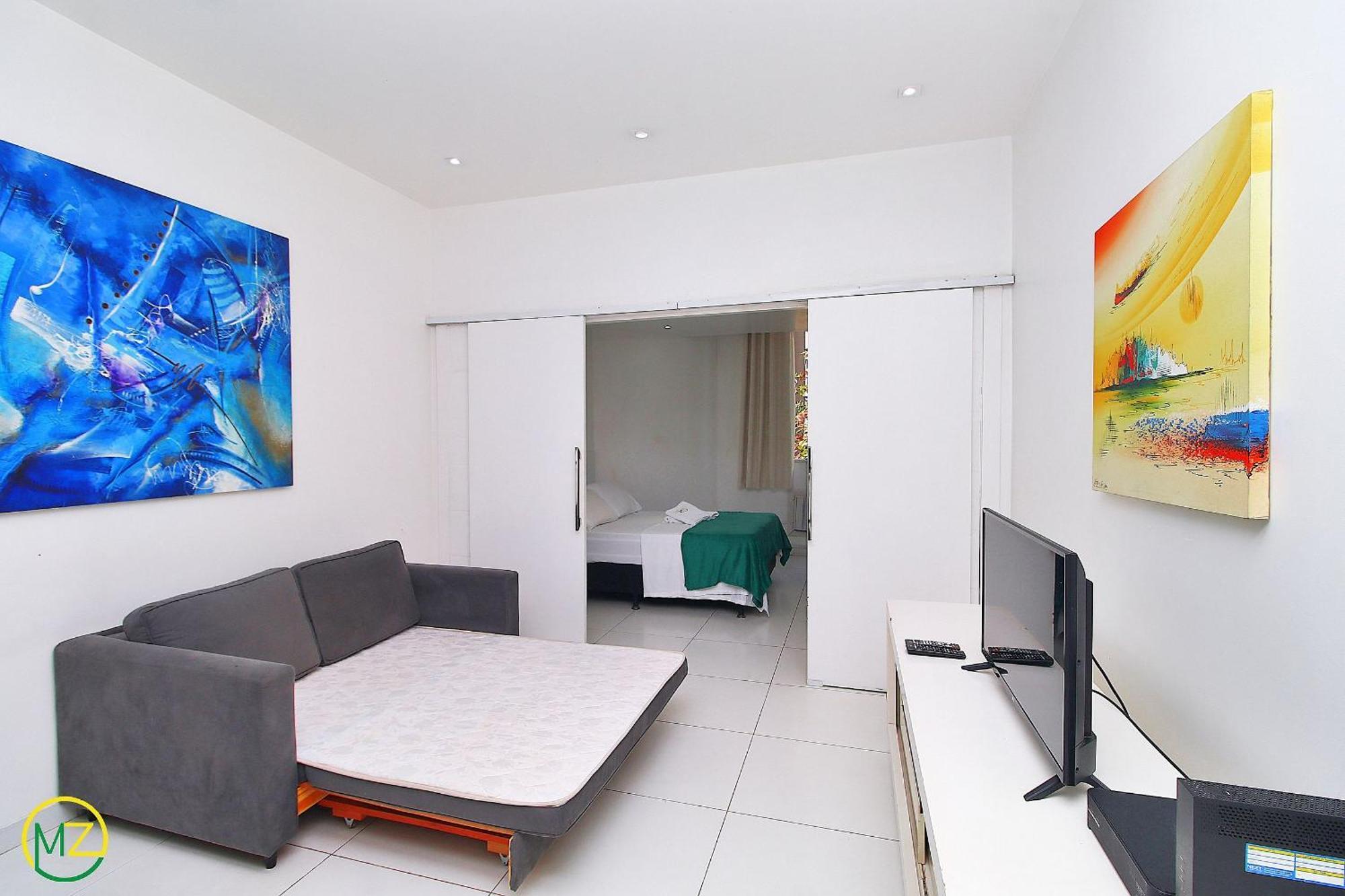 Studio Com Vista Lateral Para O Mar Em Copacabana Rio de Janeiro Exterior photo
